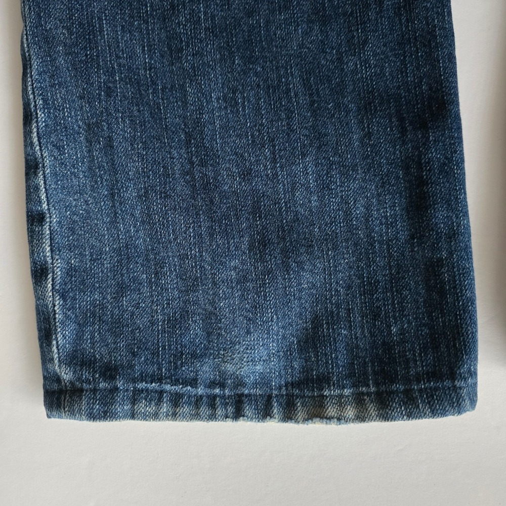 Lauren Ralph Lauren Women's Beaded Velvet Patch Jeans Straight 4 - Picture 11 of 15
